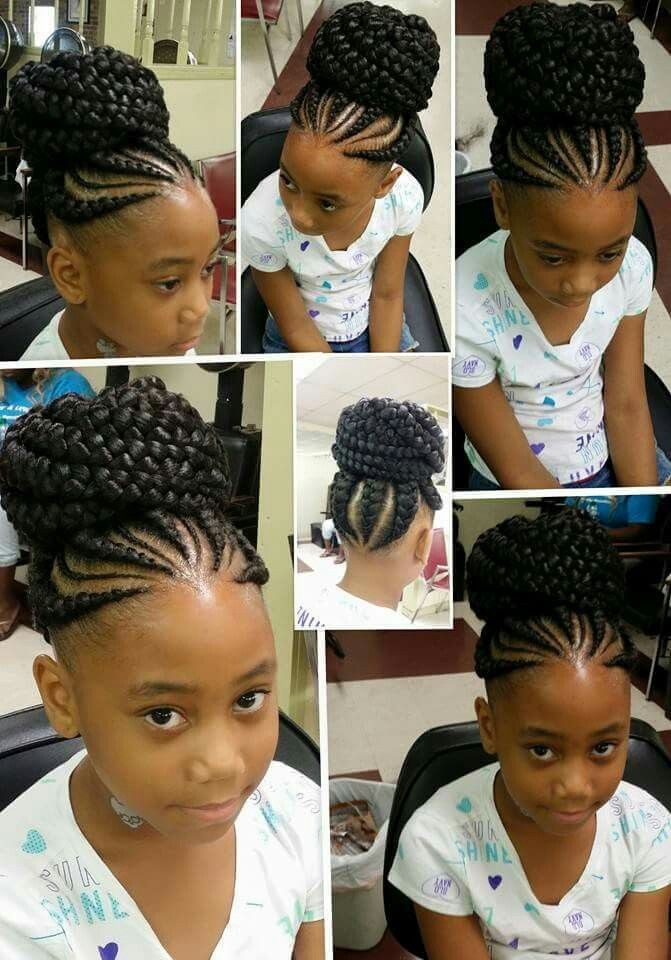  Coiffure  tresses nattes pour  enfant  afro afrodelicious 